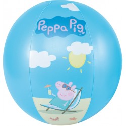 Happy People 16264 Peppa Pig Wasserball, aufgeblasen ca. 29 cm,