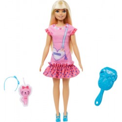Mattel HLL19 My First Barbie Core Doll Blonde with Kitten