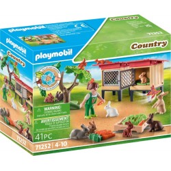 PLAYMOBIL 71252 Kaninchenstall