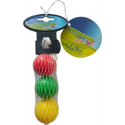 Outdoor active 3 Beachball Ersatzbälle aus Gummi