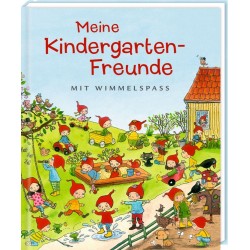 Freundebuch: Meine Kindergarten Freunde   Mit Wimmelspaß
