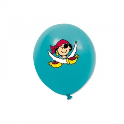 Luftballons Pirat Pit Planke,