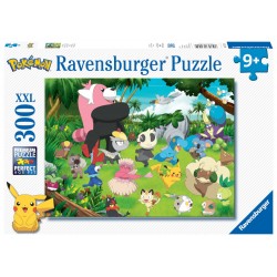 Ravensburger Kinderpuzzle 13245   Wilde Pokémon   300 Teile XXL Pokémon Puzzle für Kinder ab 9 Jahre