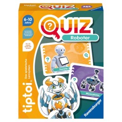 Ravensburger tiptoi 00164 Quiz Roboter, Quizspiel für Kinder ab 6 Jahren, für 1 4 Spieler