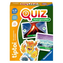 Ravensburger tiptoi 00167 Quiz Naturgewalten, Quizspiel für Kinder ab 6 Jahren, für 1 4 Spieler