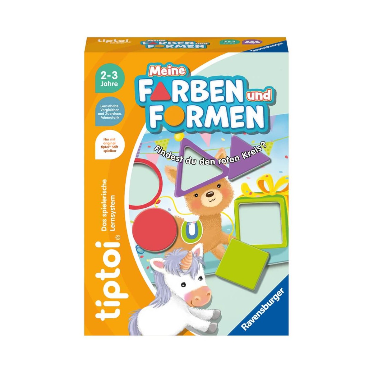 Ravensburger tiptoi Spiel 00168   Meine Farben und Formen, Lernspiel für Kinder ab 2 Jahren