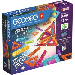 GEOMAG GLITTER RECYCLED 35 Teile