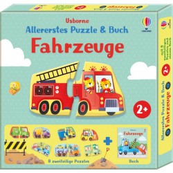 Allererstes Puzzle & Buch: Fahrzeuge