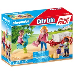 PLAYMOBIL 71258 Starter Pack Erzieherin mit Bollerwagen