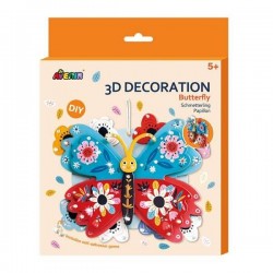 3D Dekoration Schmetterling
