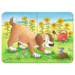 thumb-alternative:Ravensburger Kinderpuzzle   06951 Niedliche Haustiere   my first puzzle mit 2,4,6,8 Teilen   Puzzle