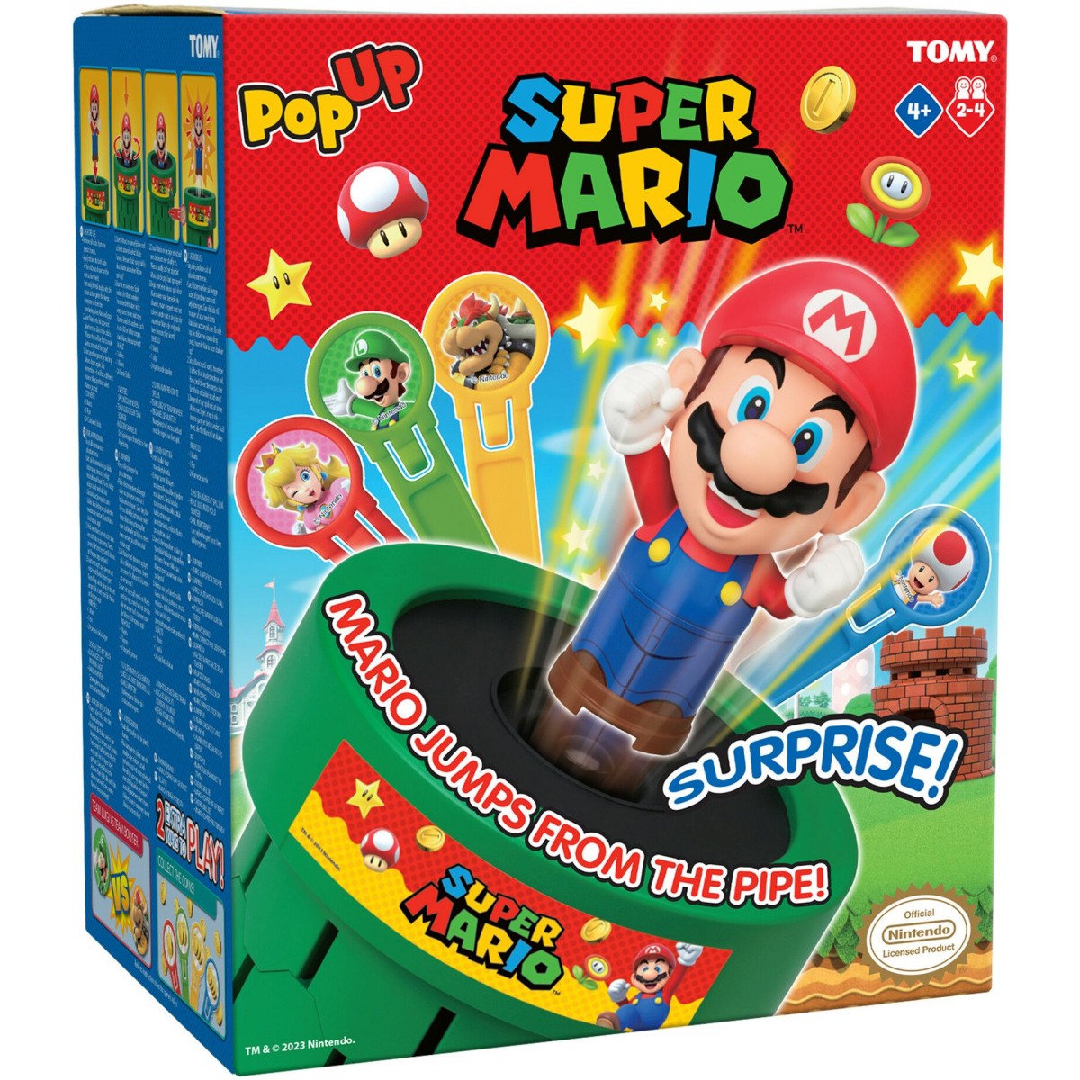 Pop up Super Mario