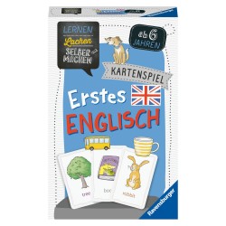 Ravensburger 80543   Lernen Lachen Selbermachen: Erstes Englisch, Kinderspiel ab 6 Jahren, Lernspiel