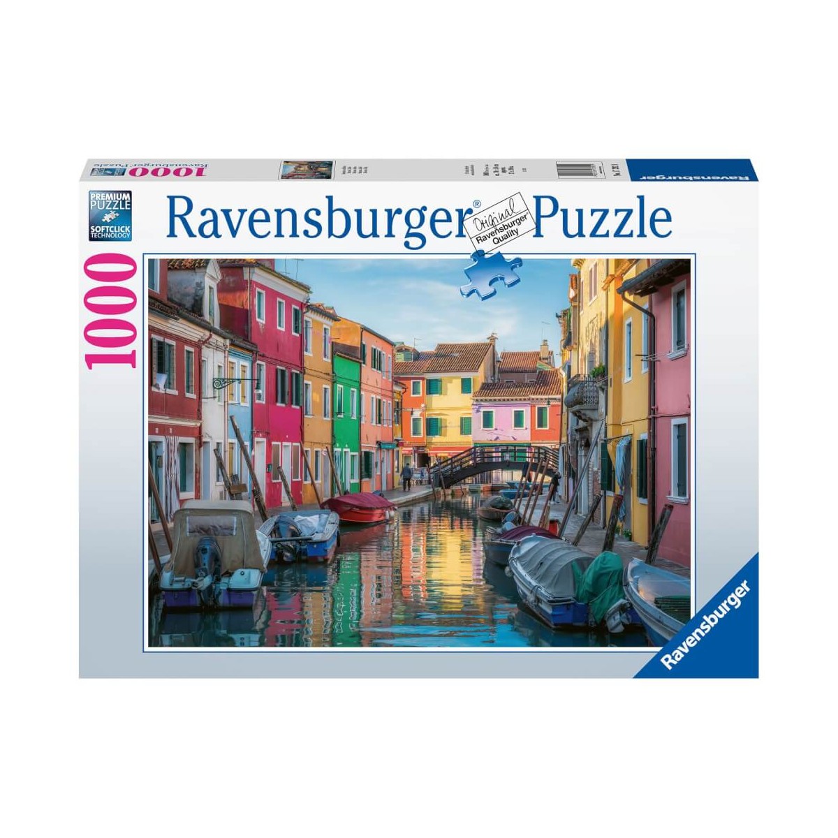 Ravensburger Puzzle 17392 Burano in Italien   1000 Teile Puzzle für Erwachsene und Kinder ab 14 Jahr