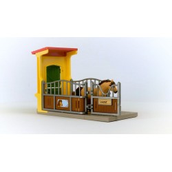 schleich® Farm World 42609 Ponybox mit Islandpferd Hengst