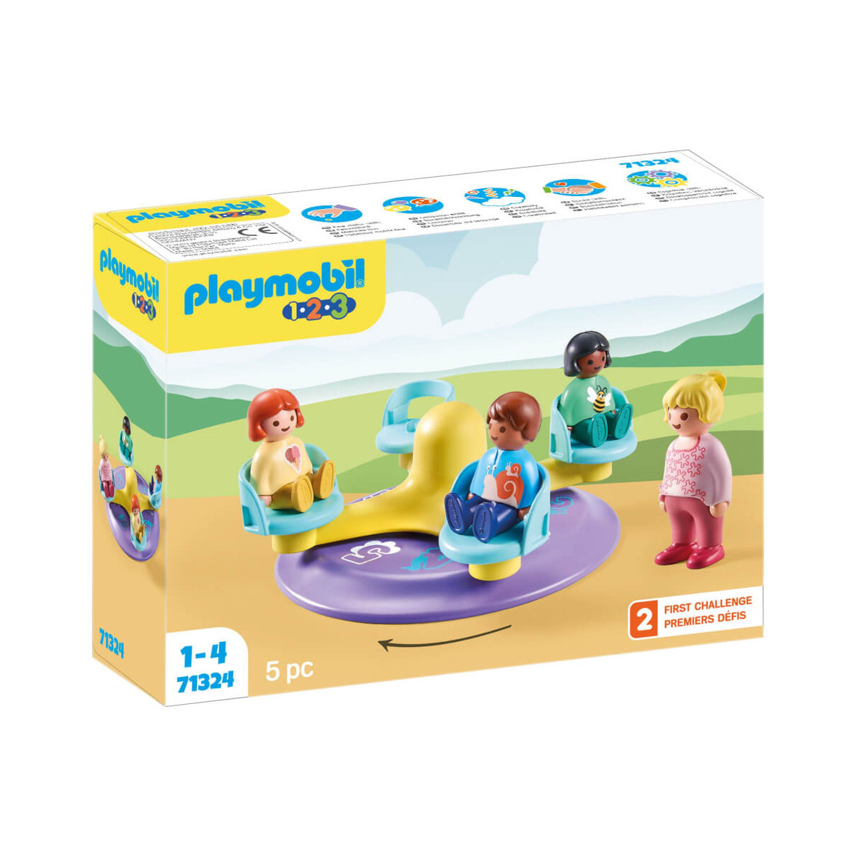 PLAYMOBIL 71324 1.2.3: Zahlenkarussell