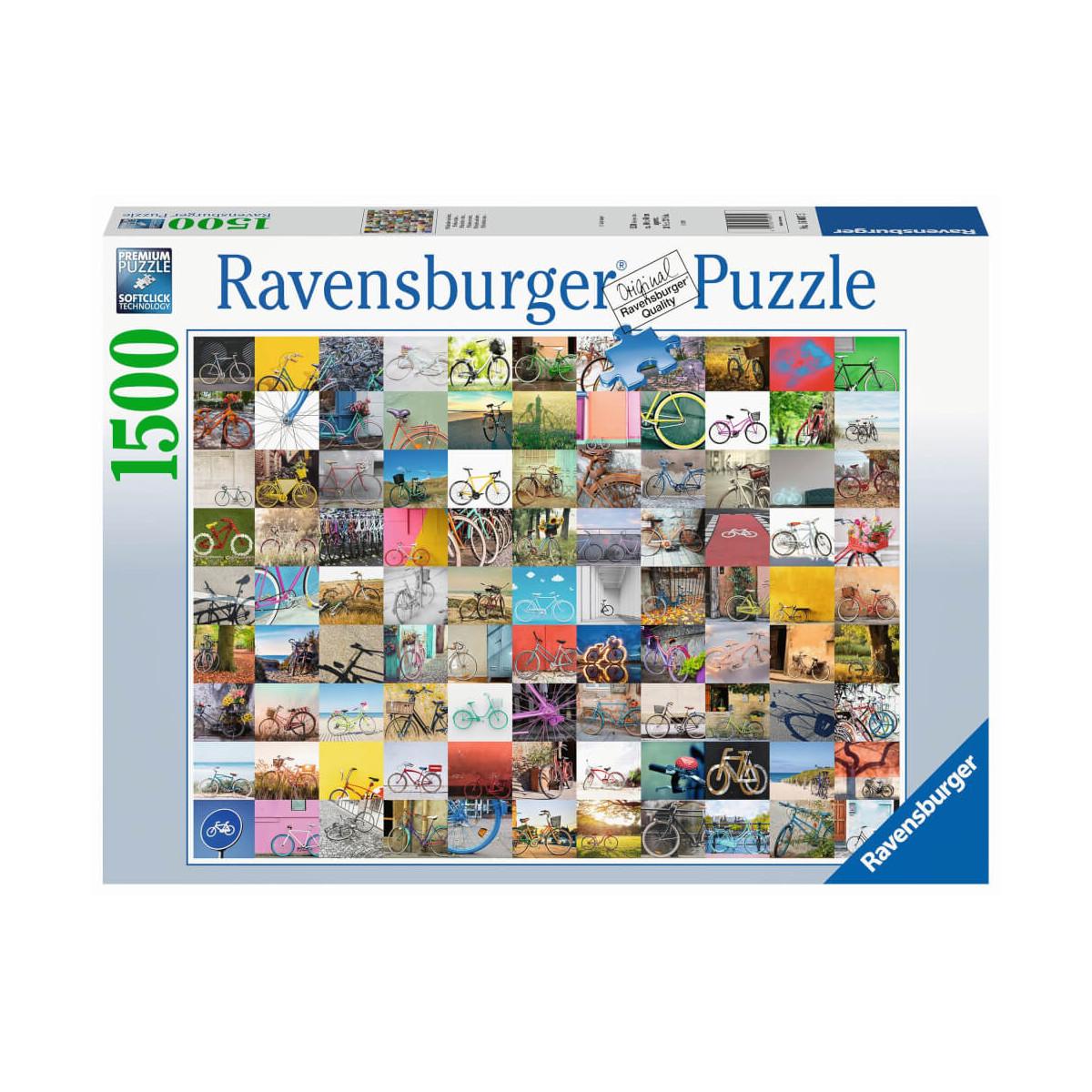 Ravensburger Puzzle 16007   99 Fahrräder und mehr   1500 Teile Puzzle für Erwachsene und Kinder ab 1