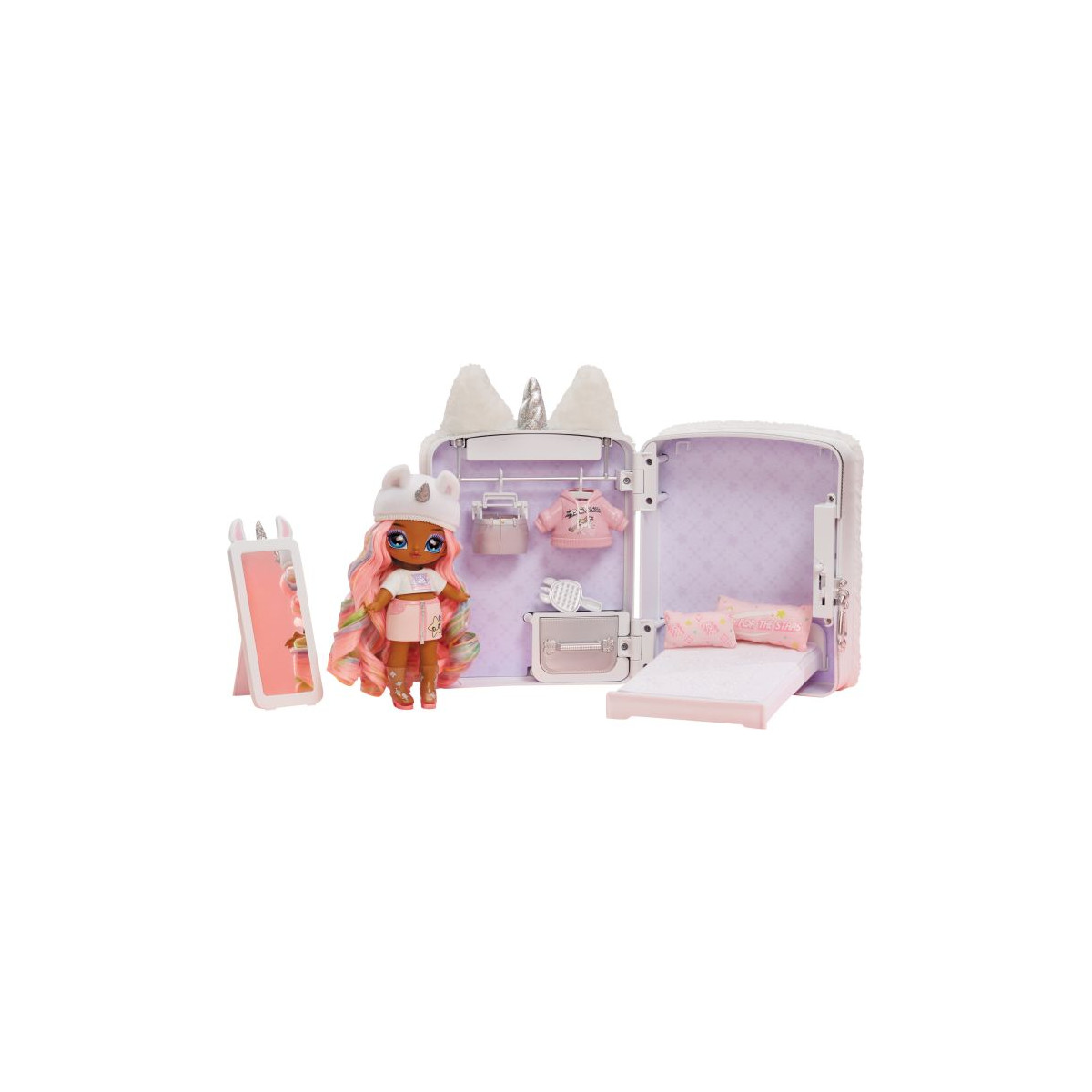 NNN Surp. 3in1 Backpack Unicorn-Whitney