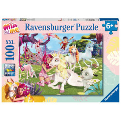 Ravensburger Kinderpuzzle 13388   Wahre Einhorn Freundschaft   100 Teile XXL Mia and Me Puzzle für K