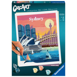 Ravensburger CreArt   Malen nach Zahlen 23526   Colorful Sydney   ab 12 Jahren