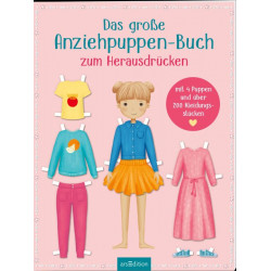 Anziehpuppen-Buch zum Herausdrücken