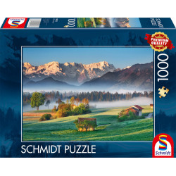 Puzzle Garmisch Partenkirchen, Murnauer Moos 1000Teile