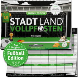 STADT LAND VOLLPFOSTEN®   FUßBALL EDITION   Heimspiel.   A4