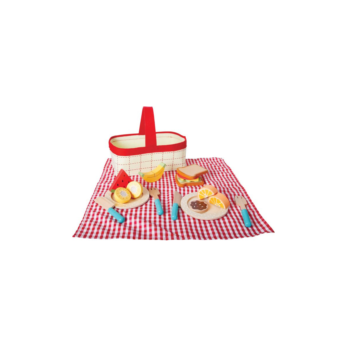 SMK Picknick Korb, 18 Teile