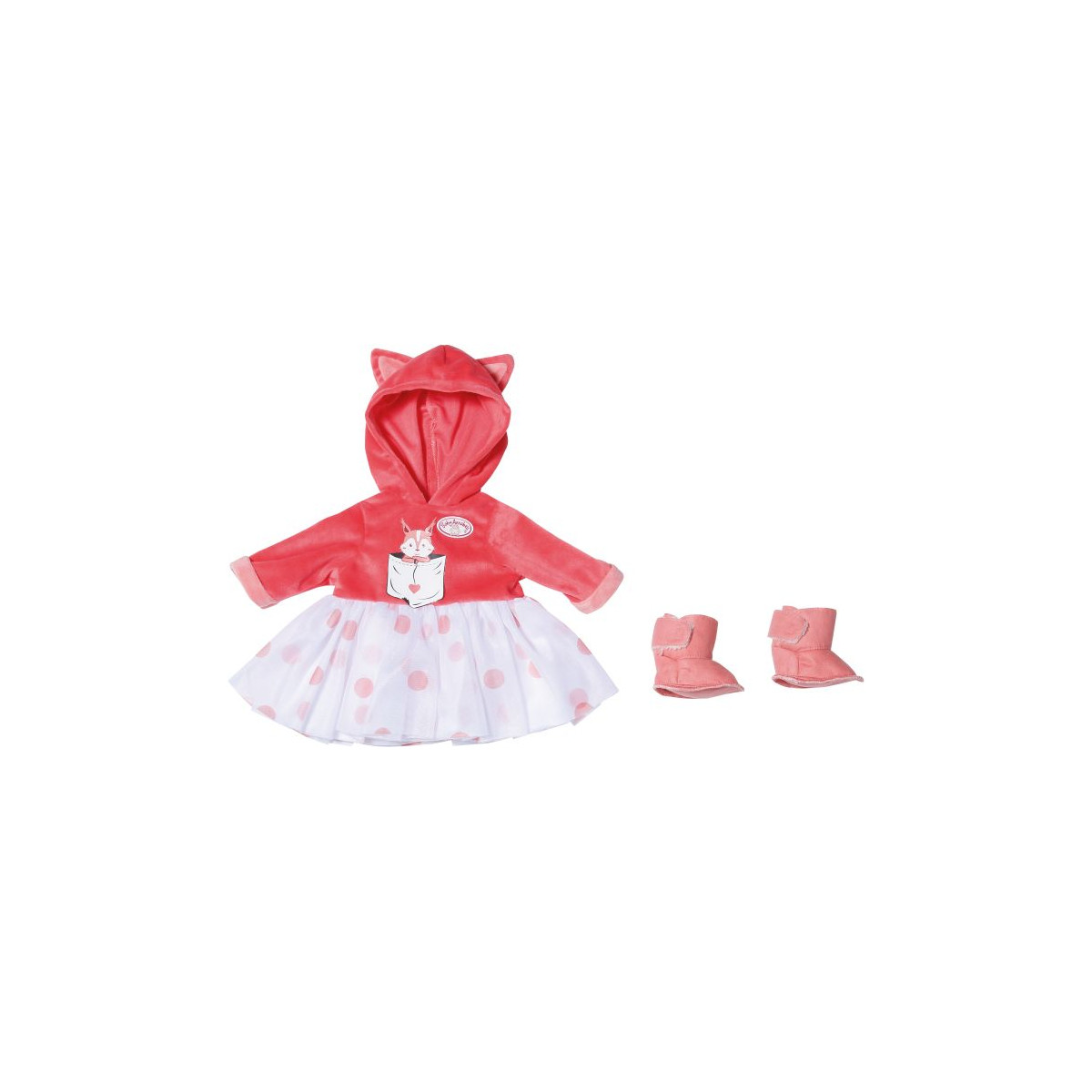 Baby Annabell Deluxe Eichhörnchen Tutu