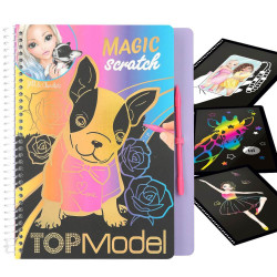 TOPModel Magic Scratch Book