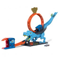 Hot Wheels City T-Rex Attacke Spielset