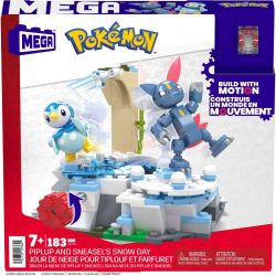 MEGA Pokémon Plinfas und Sniebels Schneetag