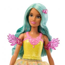 Barbie-Puppe mit märchenhaftem Outfit und Tierfreund, Teresa aus Barbie A Touch of Magic“