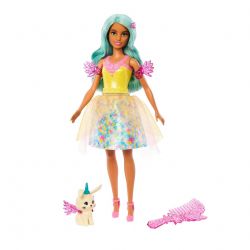 Barbie-Puppe mit märchenhaftem Outfit und Tierfreund, Teresa aus Barbie A Touch of Magic“