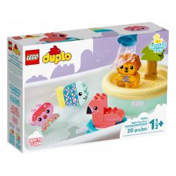 LEGO® DUPLO 10966 Badewannenspaß: Schwimmende Tierinsel