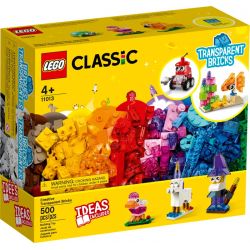 LEGO® Classic 11013 Kreativ Bauset mit durchsichtigen Steinen
