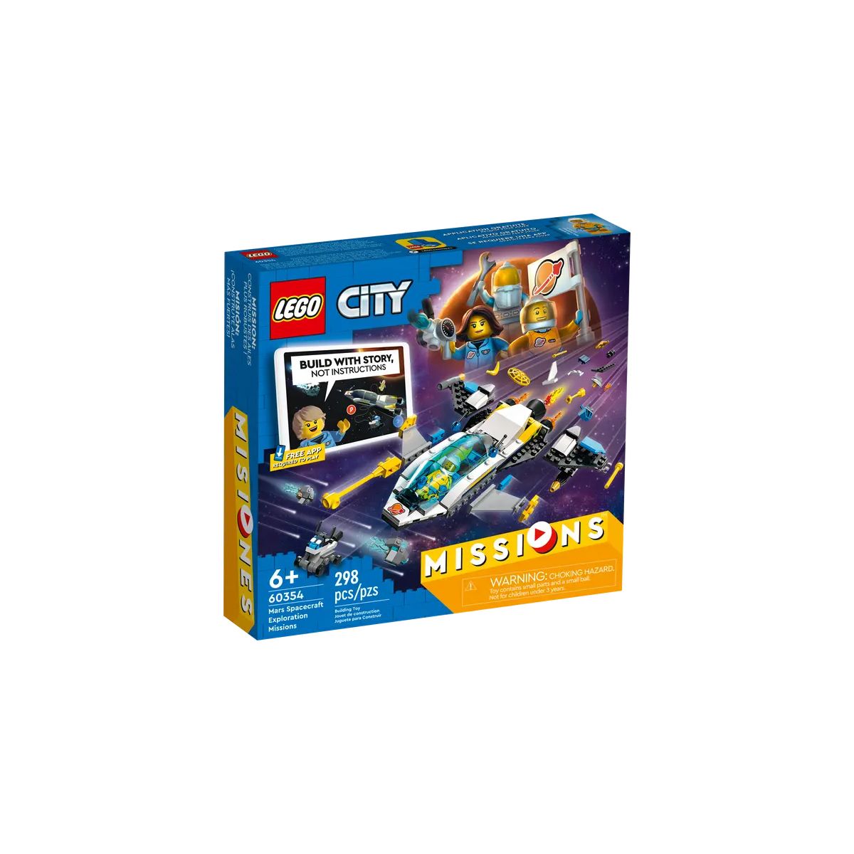 LEGO® City 60354 Erkundungsmissionen im Weltraum
