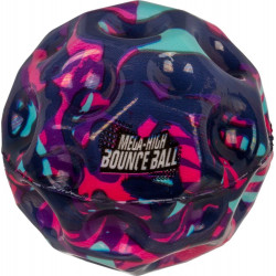 Mega High Springball, ca. 7 cm, aus Kunststoff, 3 farbig sortiert