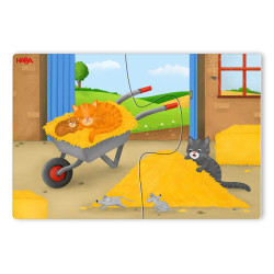 thumb-alternative:HABA 10 Puzzles – Auf dem Bauernhof