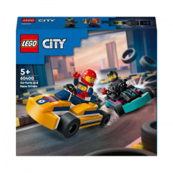 City Go-Karts mit Rennfahrern
