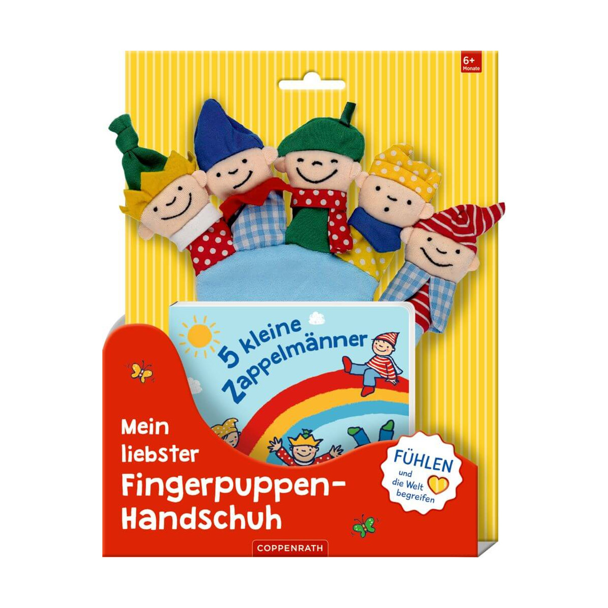 5 kl. Zappelmänner   Mein liebster Fingerpuppen Handschuh