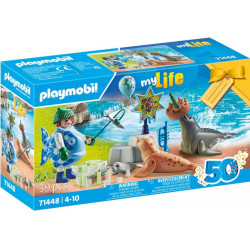 PLAYMOBIL 71448 Tierfütterung