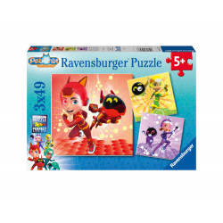 Ravensburger Kinderpuzzle 05727   Matt, Jia und Emma    3x49 Teile Petronix Puzzle für Kinder ab 5 J