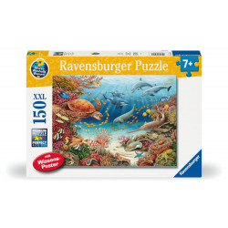 Ravensburger Kinderpuzzle 13411   Meerestiere am Korallenriff   Wieso? Weshalb? Warum? Puzzle 150 Te