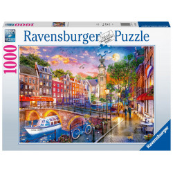 Puzzle Sonnenuntergang Amsterdam 1000 Teile