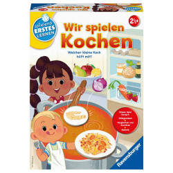 Ravensburger 24734   Wir spielen Kochen   Lernspiel für Kinder ab 2,5 Jahren, Spielend Erstes Lernen