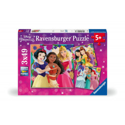 Ravensburger Kinderpuzzle 12001068   Girl Power!    3x49 Teile Disney Princess Puzzle für Kinder ab