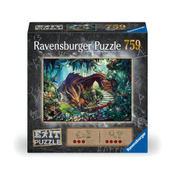 Ravensburger Exit Puzzle 17378 In der Drachenhöhle   759 Teile Puzzle für Erwachsene und Kinder ab 1