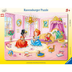 Ravensburger Kinderpuzzle   12000855 Im Prinzessinnenschloss   8 17 Teile Rahmenpuzzle für Kinder ab