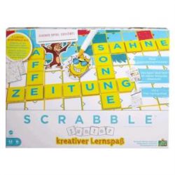 Mattel Scrabble Junior kreativer Lernspaß